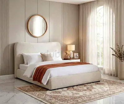 Premium quality luxury king size bed with mattress
