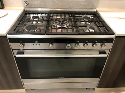 Siemens Iq700 5-Burner Gas Combination Cooker 90 x 60 cm
