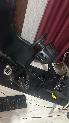 Complete Premium Sim Racing Rig Setup – Thrustmaster T300 RS GT + Cockpit & Shifter