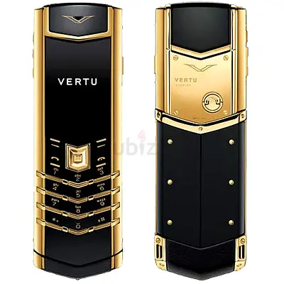 VERTU SIGNATURE S CLASSIC BLACK & GOLD KEYPAD MOBILE PHONE