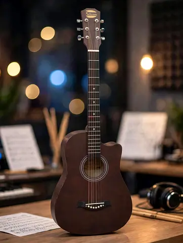 Siltron Acoustic Guitar 38" - Brand new