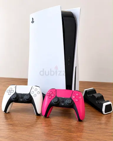 Sony PlayStation 5 Disc Edition + 2 DualSense Controllers + Charging Dock