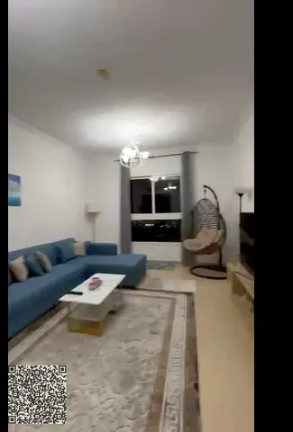 Available from the 30th: A furnished apartment for monthly rent in the Al Yasmeen Towers, located in the Al Jurf 2 area. This is a second-occupancy un