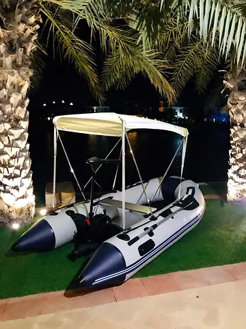 Brand new rubber kayak for fishing