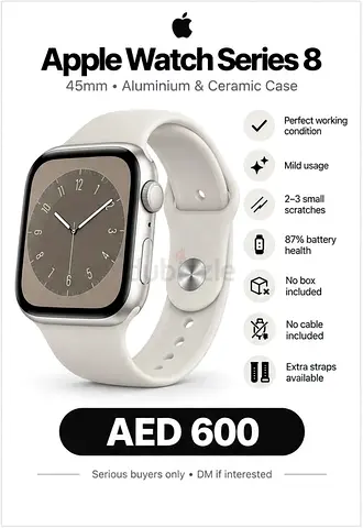 Apple Watch Series 8, 45 mm