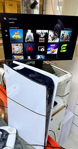 ps5 slim modded with games