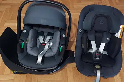 3in1 maxi cosi pearl 360 pebble/ family fix