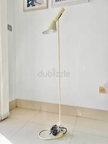 AJ floor lamp metal indigo living the one modern marina ikea jumeriah village circle JVC the one
