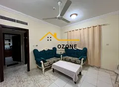 Furnished | 1 bhk | parking | 2 balconies in new muweillah commercial