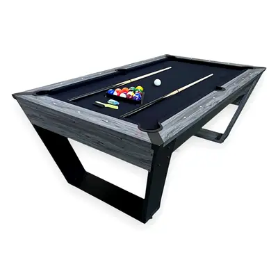 Body Strong 7FT Black Design Billiards Pool Table – Neptune
