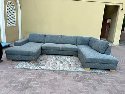 Ikea Sorvallen U shape sofa with storage