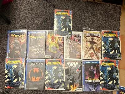 Collection of DC Comics (Batman, Thor, Battleworld) - Mixed Issues, Good Condition