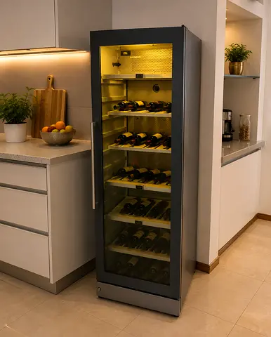 Siemens al temperature Wine Fridge 197 bottle