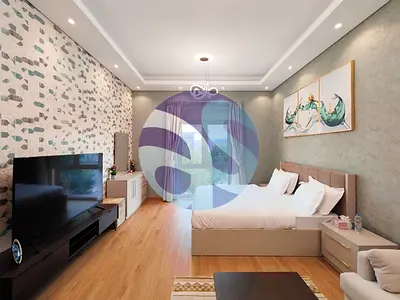 Luxury | well furnished | Brand new | Next to metro | MED 77