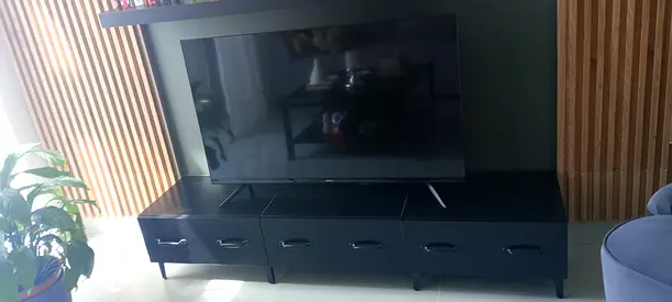 Wooden TV stand