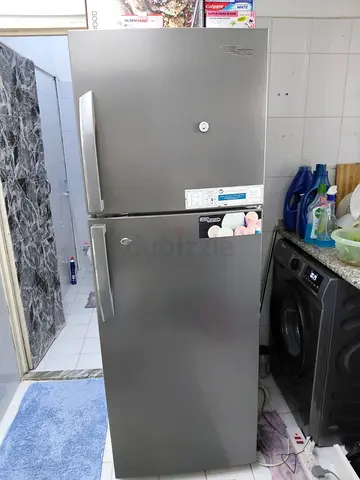 Silver Top-Freezer Refrigerator - Good Working Condition