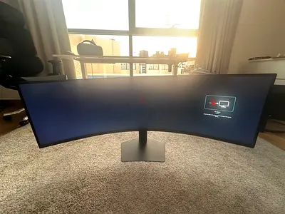 Samsung 49" Odyssey G9 Curved Gaming Monitor, Black, 240Hz