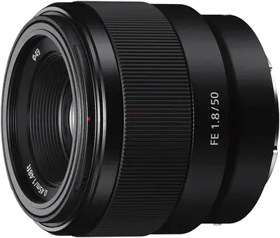 Sony FE 50mm f/1.8 Full-Frame Prime Lens - Good Condition