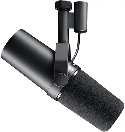 Shure SM7B, Cardioid Studio Microphone, Professional Vocal Recordings