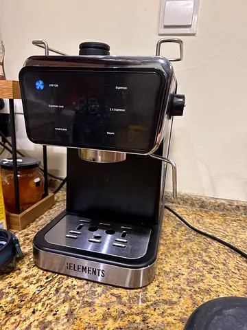 Elements Espresso Coffee Machine - Compact Home Espresso Maker