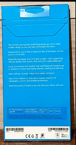 Kindle 10th gen paperwhite 32gb