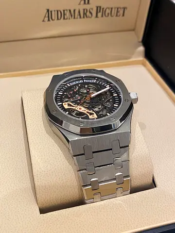 Audemars Piguet Royal Oak Skeleton Stainless Steel Automatic Watch - master clone