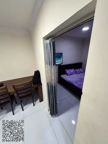A clean, move-in-ready family studio is available starting tomorrow in the Al Nuaimiya area of ​​Ajman, located on Kuwait Street. The monthly rent is
