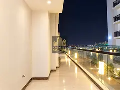 Furnished 2BR Apartment | Glamz Residence Tower 2 | Balcony With City View