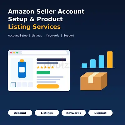 Amazon Seller Account Setup & Product Listing Services