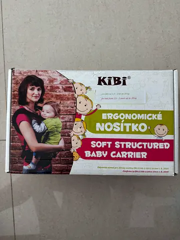 Soft structured ergonomic baby carrier KiBi MAXI