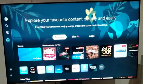 55-inch Smart LED TV - Working Condition, Good Picture
