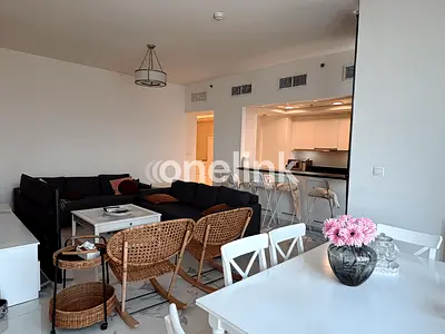 Furnished 2BR | Amna Tower | Prime Business Bay