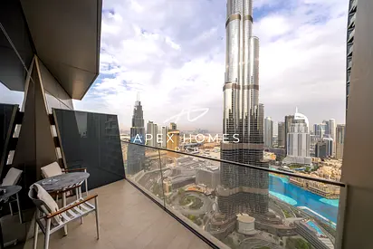 Burj and Fountain View | High Floor | Spacious