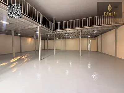 Warehouse for Rent in Ajman Industrial Area | 6,500 Sq. Ft. | Mezzanine | 20 kW Electricity | AED 250,000