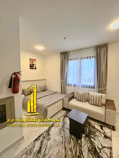 A premium, second-occupancy studio apartment ✨ fully furnished and available for monthly rent , Aj