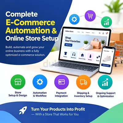 Complete E-Commerce Automation & Online Store Setup