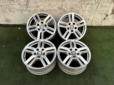 Porsche Cayenne Original OEM 18 Inch Alloy Wheels Rims Set of 4