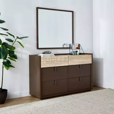 6-Drawer Dresser with Mirror