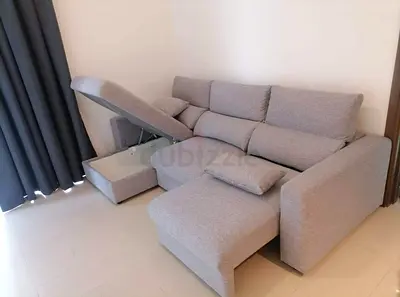 IKEA Eskilstuna L Shape Sofa bed grey