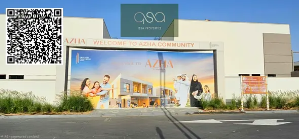 Luxury 5BR Type E Villa | Balconies | Front & Back Views | AZHA Community, Ajman
