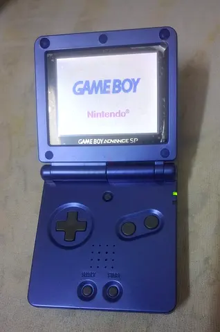 Nintendo Game Boy Advance SP Handheld Console – Blue Edition