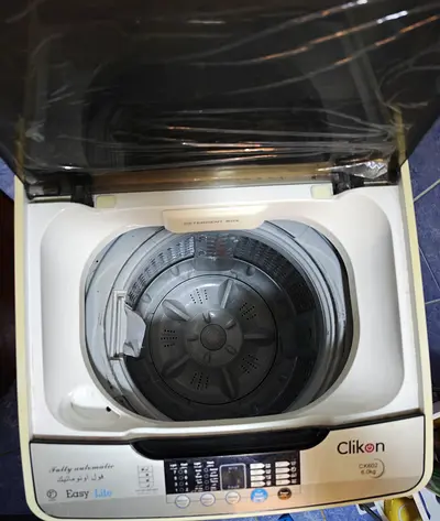 Clickon Top loader washing machine and Geepas two burner gas stove