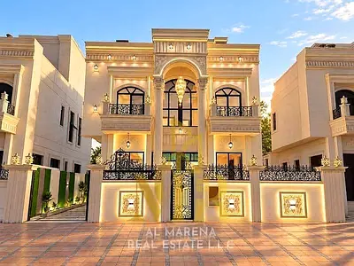 Luxury Classic Villa for Sale in Al Helio, Ajman | High-End Custom Finishes | Near Safir Mall | Reg