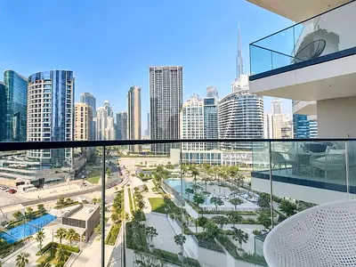 Burj Khalifa View | Fully Furnished | Vacant