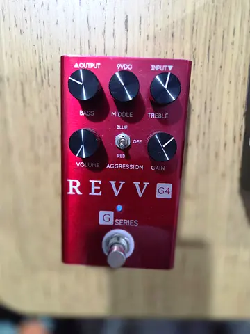 REVV G4 Overdrive / Distortion Pedal, Made in Canada, with Box