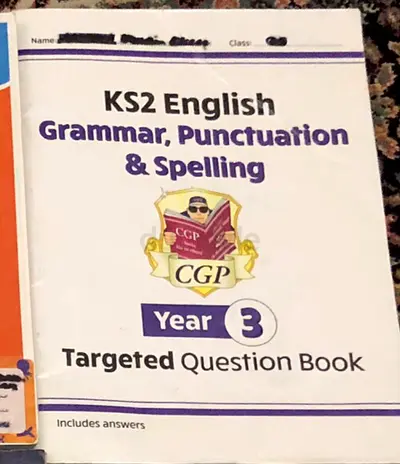 KS2 English Grammar, Punctuation & Spelling Year 3 - Targeted Question Book (CGP)