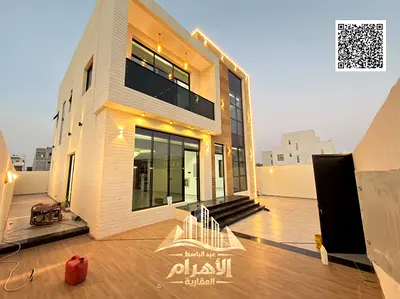 فيلا للبيع سعر ممتاز الحليو 1 - عجمان مساحه 3014 قدم. فناء واسع، موقع متميز بالقرب من الخدمات.