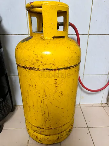 Used yellow LPG gas Big cylinder,