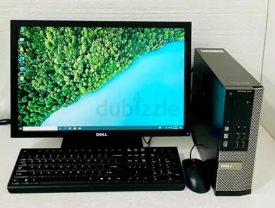 Full Set Dell Desktop core- i7 CPU 3.4 GHz 16GB Ram-SSD-256 GB 22"Monitor Keyboard mouse included