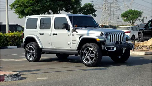 2023 JEEP WRANGLER SAHARA | ORIGINAL ACCESSORIES | DRIVEN 19,664 KM ONLY | GCC
